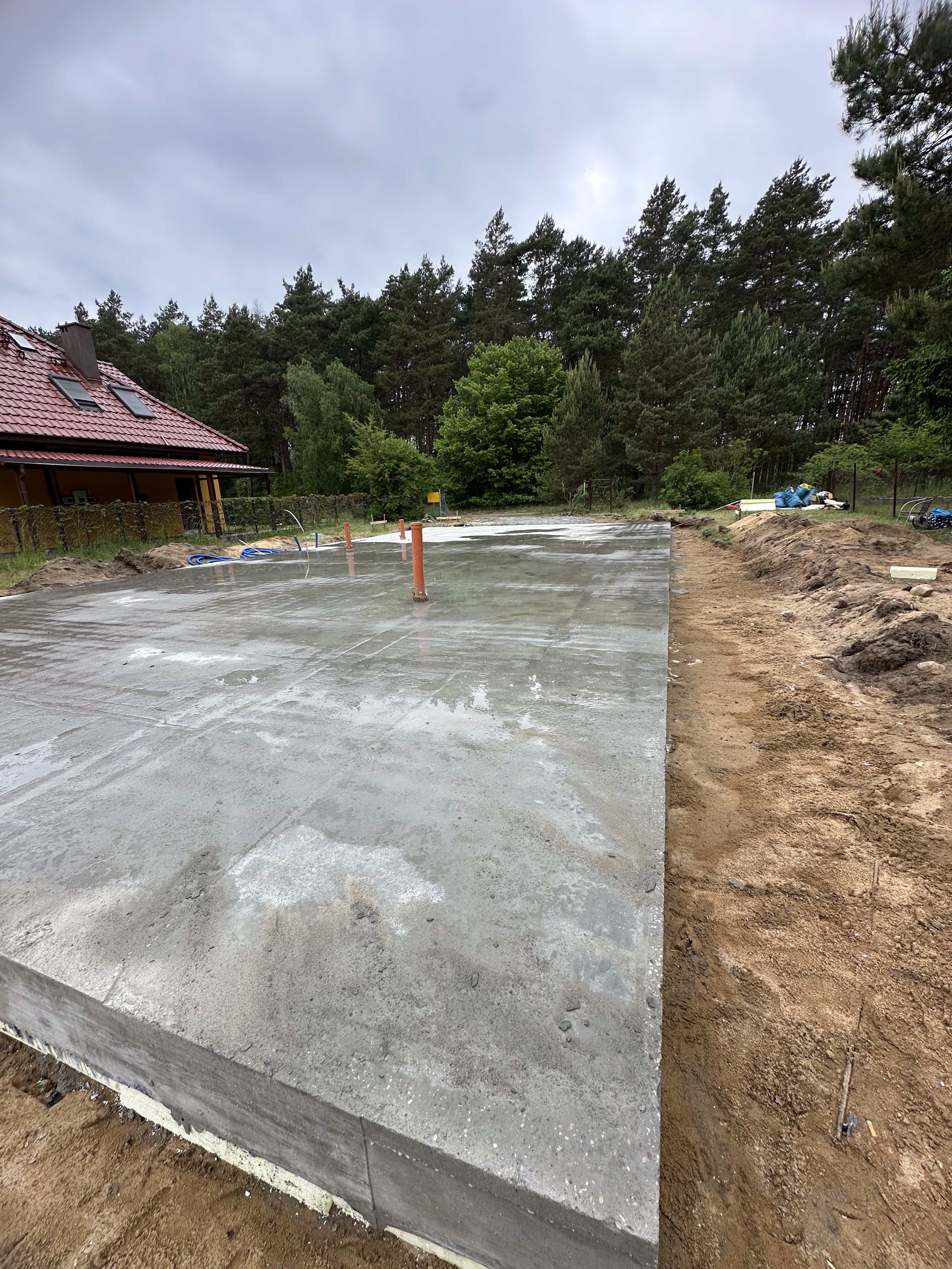 Gotowa płyta fundamentowa Białe Błota